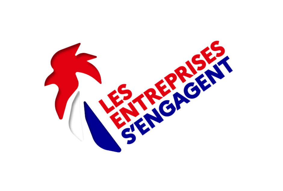Logo de l'association Les entreprises s'engagent